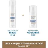 Leke Karşıtı ve Cilt Tonu Eşitleyici Bakım Set: Melascreen Serum 40ML + Göz Çevresi Kremi 15ML