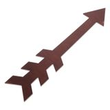 Lekeli Çam Ahşap Ahşap Ok İşareti(Brown) | Beyaz ve Kahverengi Ev Cafe Shop Düğün Partisi DIY Duvar Dekorasyonu