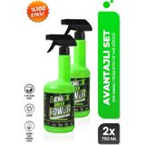 Lekex Green Power 750 ml x 2 Avantajlı Set Çok Amaçlı Temizleyici ve Yağ Çözücü Güvenli Formül
