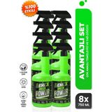 Lekex Green Power Çok Amaçlı Temizleyici ve Yağ Çözücü 750 ml x 8