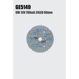 Lekoled GE5149 9W 13V 700MA NATURAL 4000K 24LED 60MM