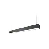 LEKOLED Led Sarkıt Linear Aydınlatma 100 Cm Natural Işık (4000K) 5x8cm Aluminyum Siyah Kasa