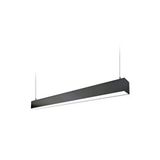 Lekoled Led Sarkıt Linear Aydınlatma Lineer 100 Cm Günışığı (3000K) Siyah Kasa