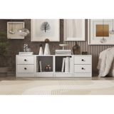 Leksa Çekmeceli Raflı Kitaplık 130 Cm Beyaz Ktp-1198-Ç