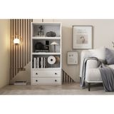 Leksa Çekmeceli Raflı Kitaplık 65 Cm Beyaz Ktp-1166-Ç