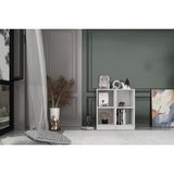 Leksa Raflı Kitaplık 65 Cm Beyaz Ktp-1189