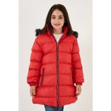 Lela 5761910 Kırmızı Kız Çocuk Mont