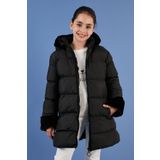 Lela 5761981 Siyah Kız Çocuk Mont