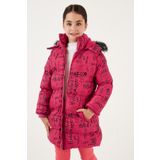 Lela 5761984 Fuşya Kız Çocuk Mont