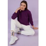 Lela 5863323 Mor Kadın Sweatshirt