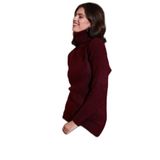 Lela Balıkçı Yaka Örme Uzun Kazak Bayan KAZAK 4615018