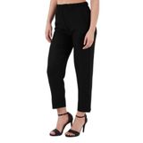 Lela Beli Lastikli Keten Görünümlü Pantolon Bayan PANTOLON 5865797