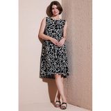 Lela Desenli Kolsuz Midi Elbise Bayan ELBİSE 5869007