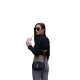 Lela Fitted Fit Pamuklu Korse Detaylı Uzun Kollu Crop Gömlek Bayan 611GO00376