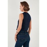 Lela Fitted Scuba Süet V Yaka Düğmeli Yelek Bayan YELEK 5865576