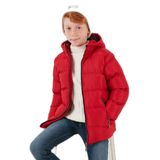 Lela Kapüşonlu, Cepli, Peluş Astarlı Kışlık Mont, Siyah, 14 Yaş