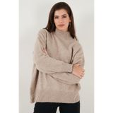 Lela Oversize Fit Balıkçı Yaka Yumuşak Dokulu 2'li Paket Triko Kazak Bayan KAZAK 680KZ00469S2