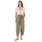 Lela Pamuklu Relaxed Fit Normal Bel Daralan Paça Pantolon Bayan PANTOLON 668YP5198