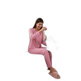 Lela Regular Fit Gömlek Yaka Uzun Kollu Pijama Takımı Bayan PİJAMA TAKIMI 65750701