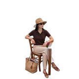 Lela Regular Fit Kısa Kollu Düğmeli Triko Polo Yaka Kazak Bayan POLO YAKA KAZAK 4617056