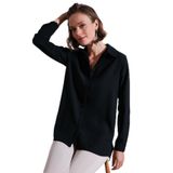 Lela Regular Fit Önü Kısa Arkası Uzun Düz Gömlek Bayan GÖMLEK 611GO020