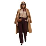 Lela Regular Fit Yüksek Bel Düz Paça Pantolon Bayan PANTOLON 6923873
