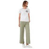 Lela Regular Fit Yüksek Bel Geniş Paça Pantolon Bayan PANTOLON 5865882