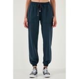 Lela Regular Fit Yüksek Bel Lastikli Paça Jogger Spor Pantolon Bayan PANTOLON 668YP5039