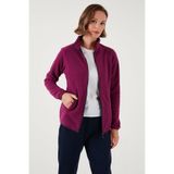 Lela Slim Fit Anti-Pilling Tüylenme Yapmayan Fermuarlı Polar Hırka Bayan HIRKA 5907012