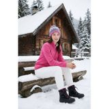 Lela Slim Fit Yumuşak Dokulu Anti-Pilling Tüylenme Yapmayan Yarım Fermuarlı Bayan Polar 5907000 Pembe pembe