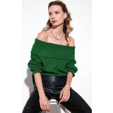 Lela Standart Fit Madonna Yaka Triko Bayan Kazak 4615216 BENETTON