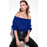 Lela Standart Fit Madonna Yaka Triko Bayan Kazak 4615216 SAKS