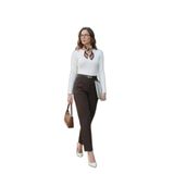 Lela Tapered Fit Yüksek Bel Daralan Paça Kemerli Havuç Pantolon Bayan PANTOLON 6923854