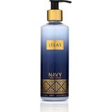 Lelas 1157 Navy 250 Ml Kadın Erkek Vücut Losyonu-Odunsu Çiçeksi Amber