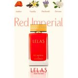LELAS Red Imperial Unisex Parfüm EDP 100 ML – Odunsu Meyveli Kalıcı Niş Koku | Parfümör 1363