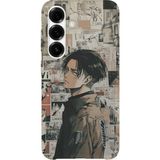 Lelia Samsung Galaxy A17 Uyumlu Baskılı Şeffaf Telefon Kılıfı | Koleksiyon: Animesoul Sketchbook