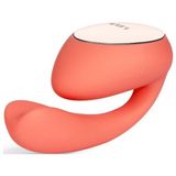 Lelo Ida Wave Coral Red App Kontrol Dönen Parmak Hareketli ve Titreşimli Vibratör
