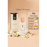 LEMİA 114 212 Sexy Kadın Parfümü, 50ml, EDT