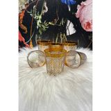 Lemm Home Palm Amber 6'lı Bardak Seti