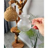 Lemmoni Balsa 6lı Keyfi Ala Kulplu Çay Bardağı 180ML BOR-127 - Şeffaf