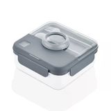 Lemmoni Qlux Taşınabilir Lunch Box Bölmeli Beslenme Kabı Çatal Kaşıklı 1250Ml