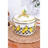 Lemon Emaye Tencere 22CM