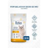 Lemon Limon Kokulu Topaklanan İnce Taneli Kedi Kumu 20 Lt