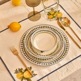 Lemoncello Porselen 24 Parça 6 Kişilik Yemek Takımı - HBCV00008OP0L8