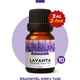 Lemore Lavanta Uçucu Koku Yağı Esans 10ML Buhurdanlık ve Difüzör İçin Özel Formül