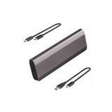lemorele SD4, M.2 SSD Kutusu - NVMe/NGFF (SATA) Destekli USB 3.2 Gen2 10Gbps Type-C Harici Disk Kabı