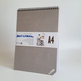Lems A4 200 Gr Sert Kapak Sketchbook 80 Sy Eskiz Defteri 210 x 305 mm Resim Defteri