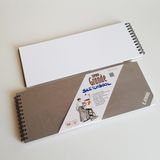 Lems Experto Grande 10,5 x 30 cm 200 Gr. 80 Sy Sert Kapak Sketchbook Eskiz Defteri Sketch Book