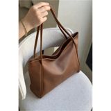 Lemur Leather Taba Yumuşak Deri Kadın Omuz Çantası – Büyük Boy (40x30) – Geniş İç Hacim – Günlük & Şık”