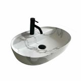 Lena E-2114M1 Tezgah Üstü Porselen Lavabo